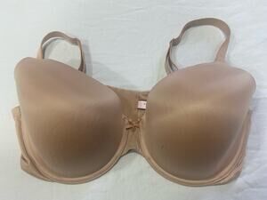 Victoria's Secret Lined Perfect Coverage Beige Size 38DDD
